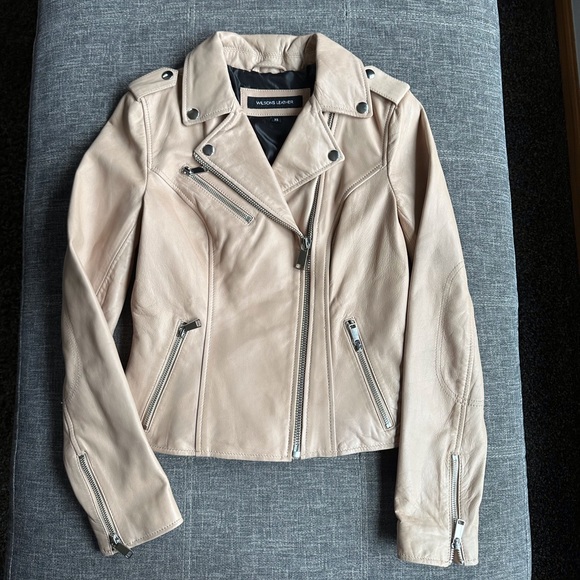 Wilson’s Leather Claire Asymmetrical Moto Leather Jacket - Picture 3 of 7